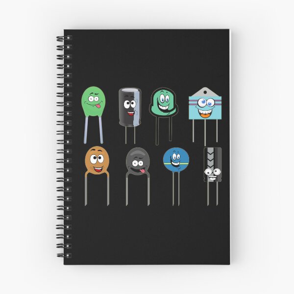 Item preview, Funny Electronic Components Symbols designed and sold by EngineersArt.