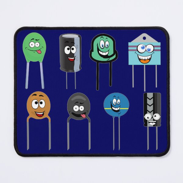 Item preview, Funny Electronic Components Symbols designed and sold by EngineersArt.