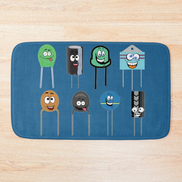 Item preview, Funny Electronic Components Symbols designed and sold by EngineersArt.