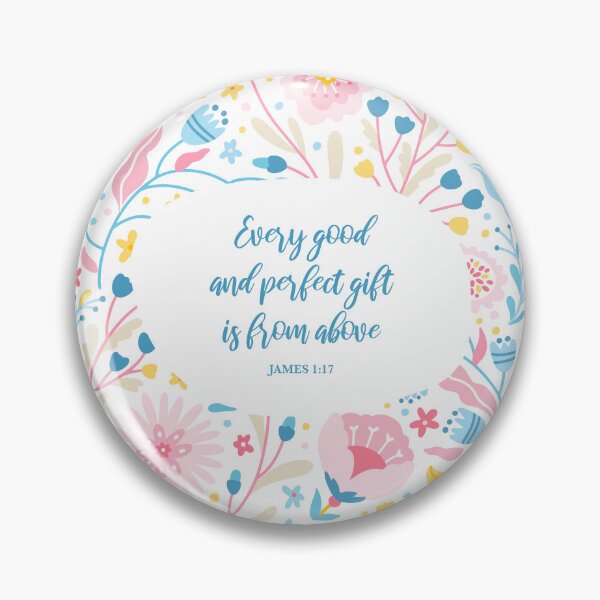 Item preview, Every good and perfect gift is from above - James 1:17, Bible Verse designed and sold by StudioCitrine.
