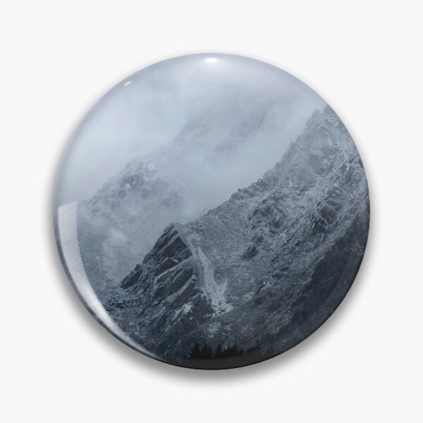 Item preview, Snowcapped Fog Mountain designed and sold by NoSpecialShop.