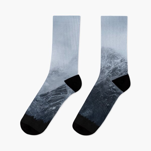 Item preview, Snowcapped Fog Mountain designed and sold by NoSpecialShop.