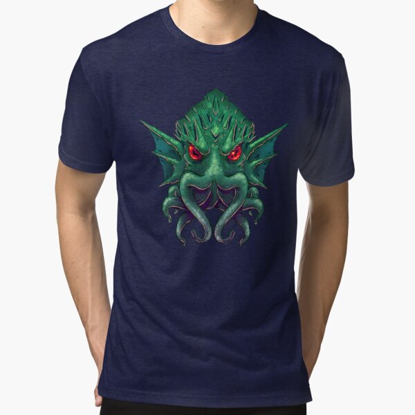 Cthulhu is Watching Tri-blend T-Shirt