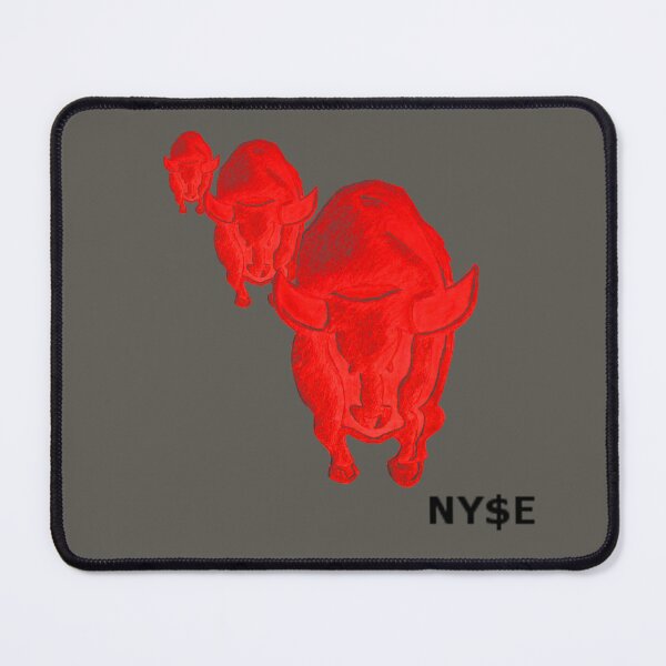 Aperçu de l'œuvre Taureau NYSE 3x Taureau créée et vendue par HerbertBroses.