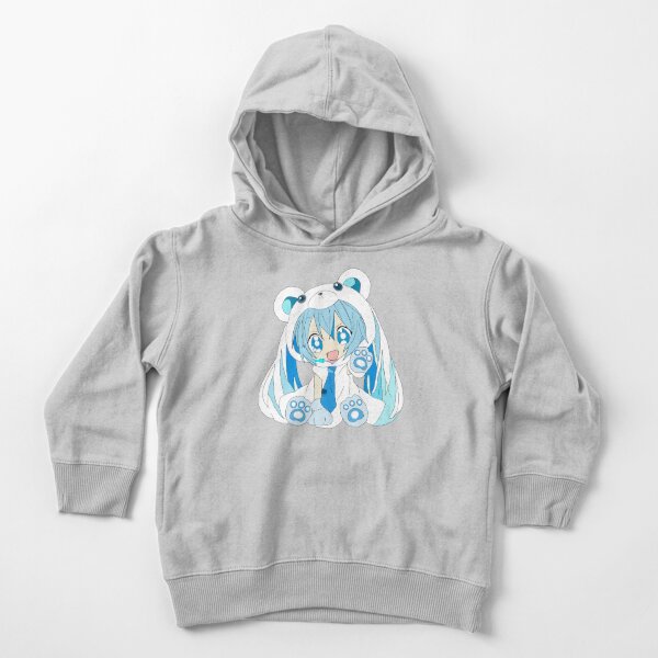 Miku. Manga / anime linda chica' Sudadera con capucha para mujer