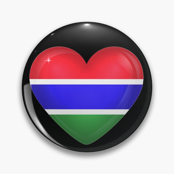 Item preview, My heart is in Gambia, Love Gambia. designed and sold by ArtIsParty.