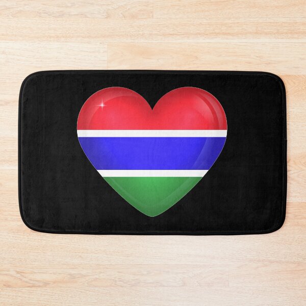 Item preview, My heart is in Gambia, Love Gambia. designed and sold by ArtIsParty.