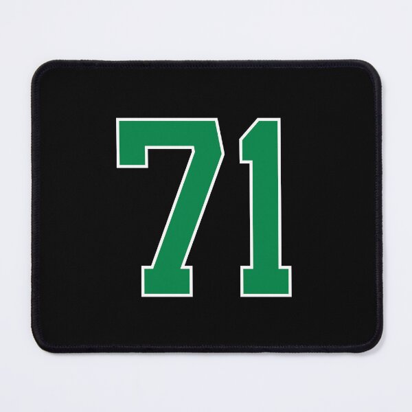 Item preview, 71 number, green lucky sports seventy one designed and sold by ArtIsParty.