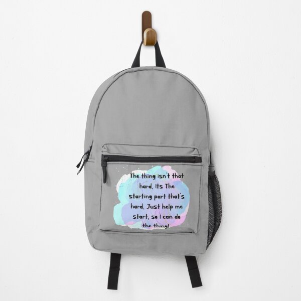 Item preview, Starting is hard the thing isn’t hard designed and sold by system51.