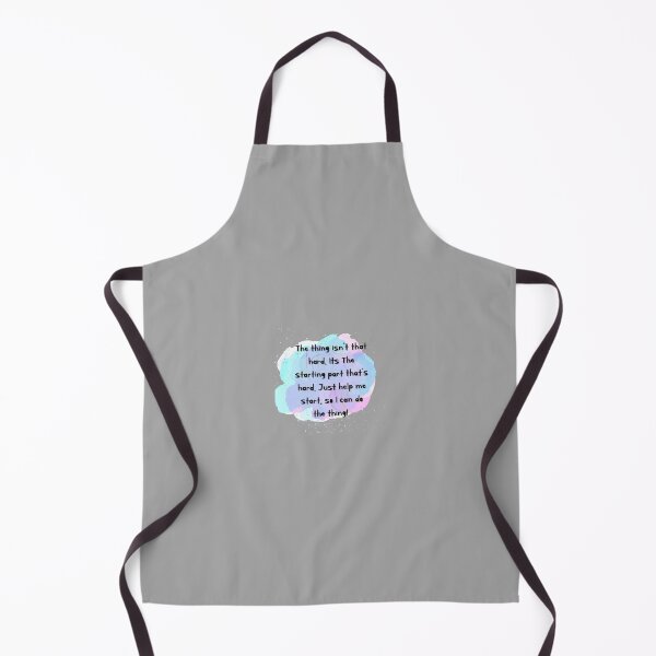 Item preview, Starting is hard the thing isn’t hard designed and sold by system51.