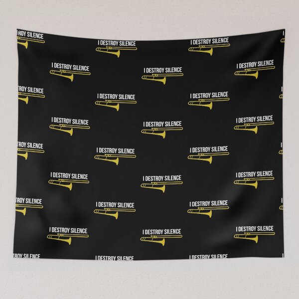 Item preview, Trombone - I destroy silence designed and sold by Mohja-Design.