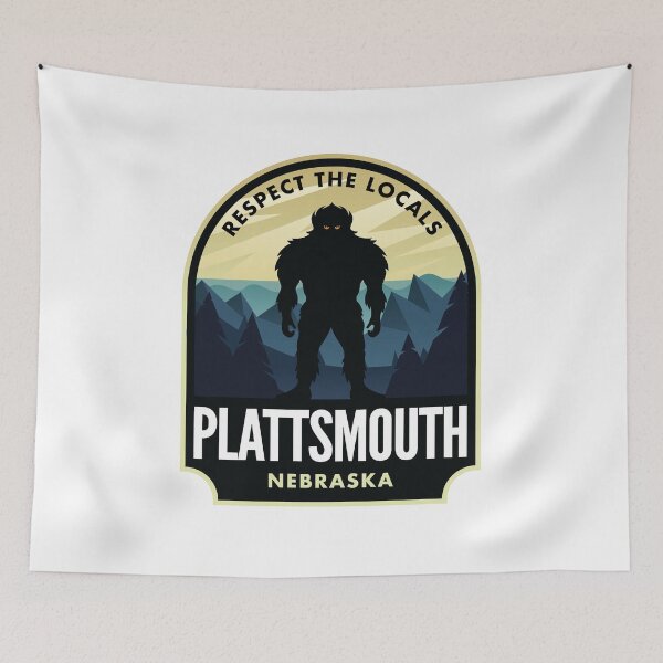 Item preview, Plattsmouth Nebraska Bigfoot Sasquatch designed and sold by HalpinDesign.