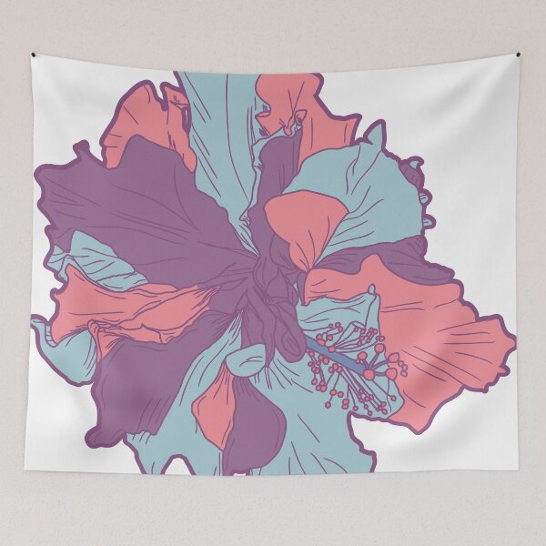 Item preview, beautiful multicolored flower designed and sold by hateeyes.