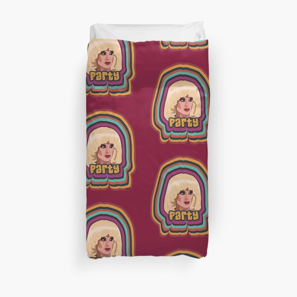 Katya Zamolodchikova - Party Duvet Cover