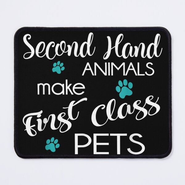 Item preview, second hand animals make first class pets designed and sold by DN Shop ★★★★★.