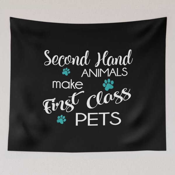 Item preview, second hand animals make first class pets designed and sold by DN Shop ★★★★★.