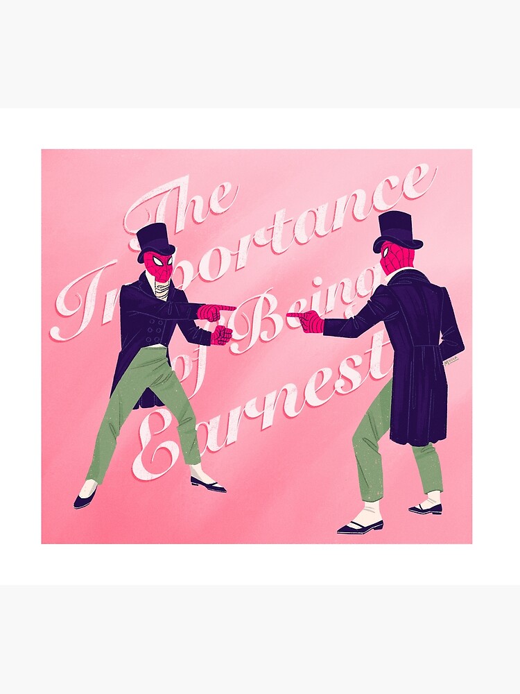 "The Importance of Being Earnest " Poster for Sale by Mosla Redbubble
