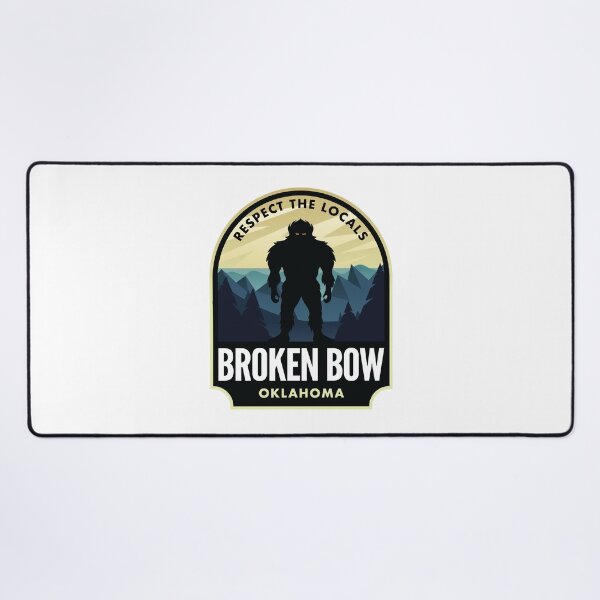 Item preview, Broken Bow Oklahoma Bigfoot Sasquatch designed and sold by HalpinDesign.