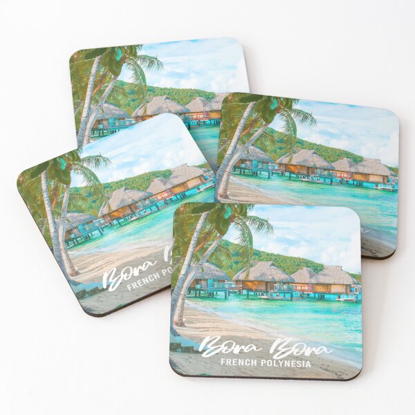 Item preview, Bora Bora French Polynesia designed and sold by Go Logo Designs.