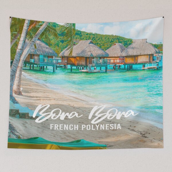 Item preview, Bora Bora French Polynesia designed and sold by Go Logo Designs.