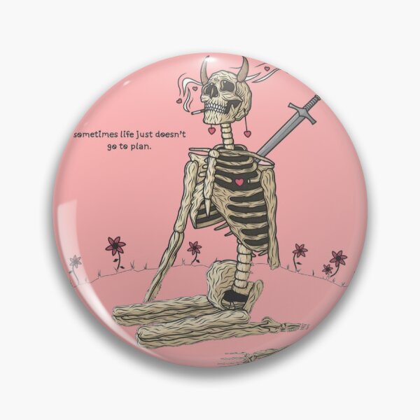 Item preview, Broken heart skeleton designed and sold by authenticwords.