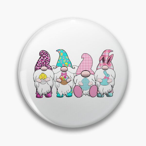 Item preview, 4 Easter Gnomes Pastel Hats Spring Bunny Ears Rabbit Cute designed and sold by funnytshirtemp.