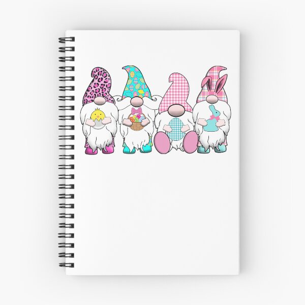 Item preview, 4 Easter Gnomes Pastel Hats Spring Bunny Ears Rabbit Cute designed and sold by funnytshirtemp.