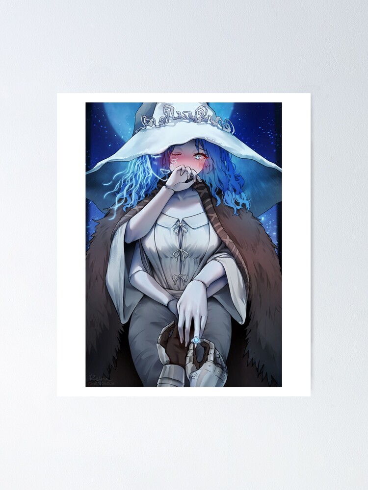 Ranni The Witch From Elden Ring Anime Art - No Text | Art Board Print