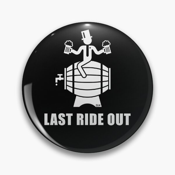 Item preview, Last Ride Out (Stag Night / Groom / Beer Barrel / White) designed and sold by MrFaulbaum.