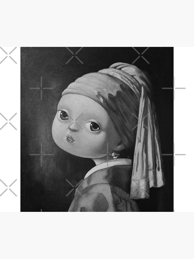"Girl With A Pearl Earring Cute Style" Poster for Sale by HagiRem