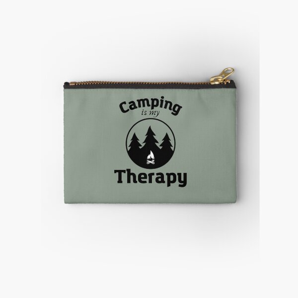 Item preview, Static Caravans, Camping Is My Therapy designed and sold by IdeaIllustrator.