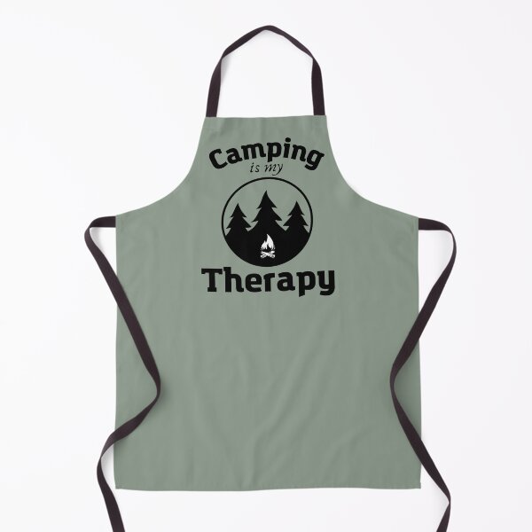 Item preview, Static Caravans, Camping Is My Therapy designed and sold by IdeaIllustrator.