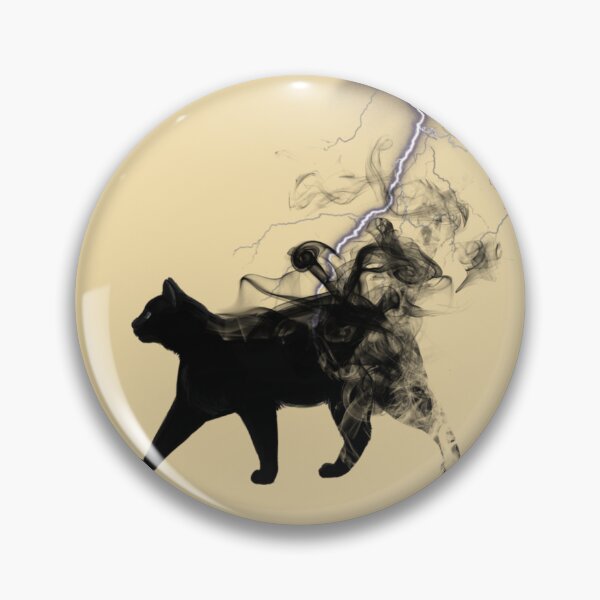 Item preview, Black Cat Lightning and Metal  designed and sold by catchyology.