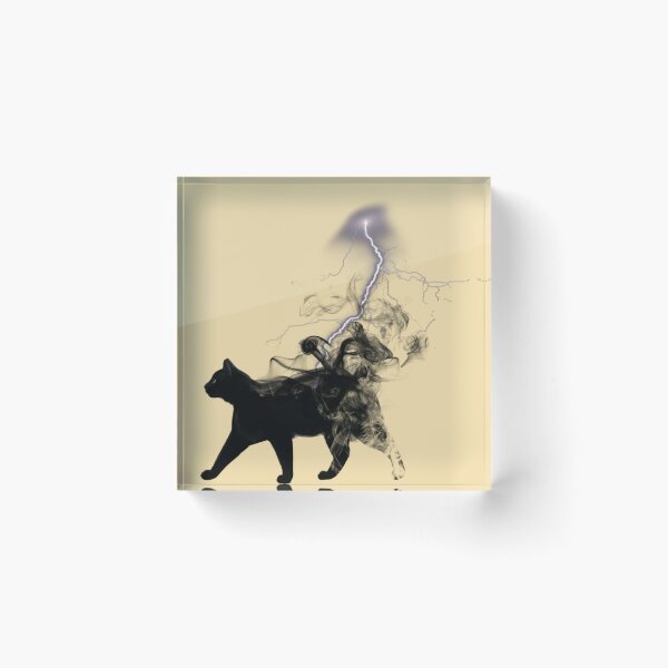 Item preview, Black Cat Lightning and Metal  designed and sold by catchyology.