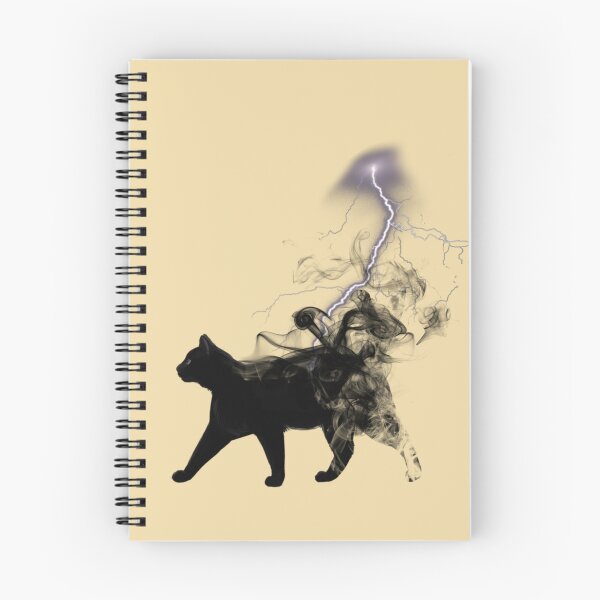 Item preview, Black Cat Lightning and Metal  designed and sold by catchyology.