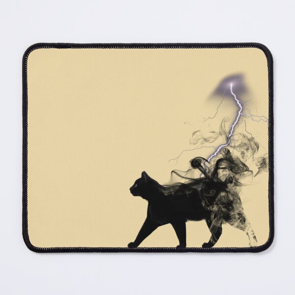 Item preview, Black Cat Lightning and Metal designed and sold by catchyology.