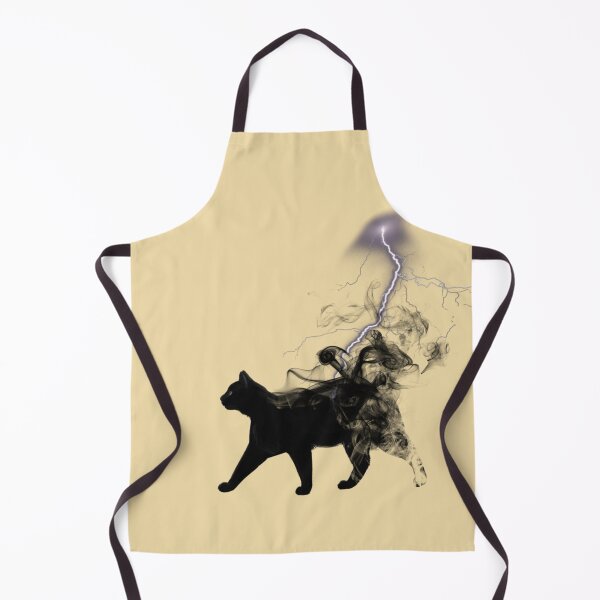 Item preview, Black Cat Lightning and Metal designed and sold by catchyology.
