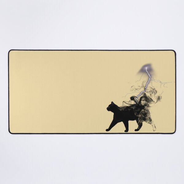 Item preview, Black Cat Lightning and Metal designed and sold by catchyology.