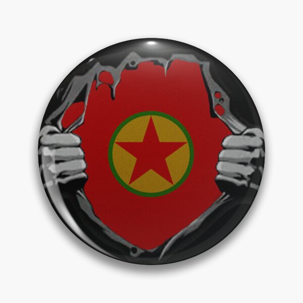 Item preview, PKK Flag,PKK in the heart designed and sold by KurdishShops.