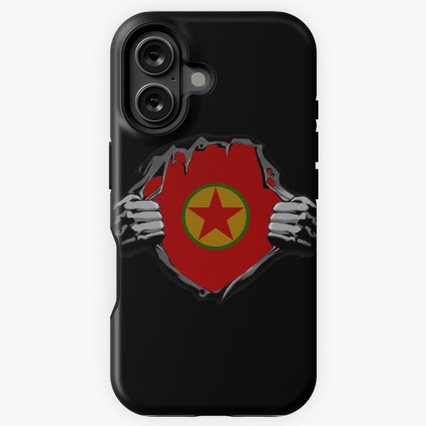 Aperçu de l'œuvre Drapeau du PKK, PKK au cœur créée et vendue par KurdishShops.