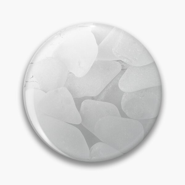 Item preview, White Sea Glass - Calming Minimalist Calm Space Minimalism - Appearance Light Gray Beach Glass - Photo 2 of 8 designed and sold by Beachy.