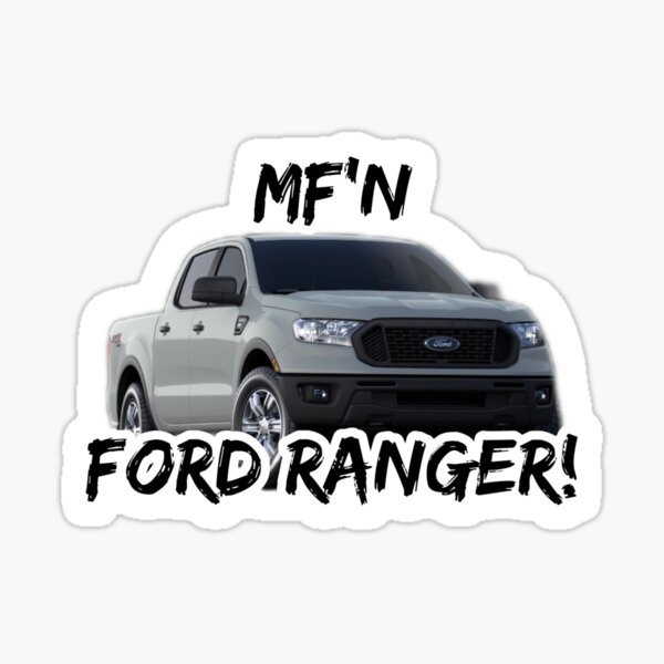Ford Ranger! Sticker for Sale by Shaggsplace