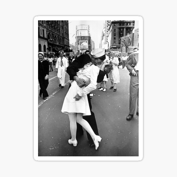 Item preview, Kissing World War II Goodbye designed and sold by riddleparty.