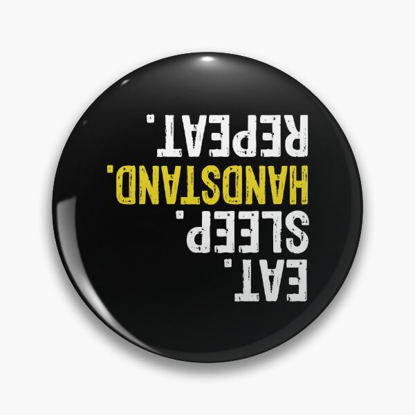 Item preview, Eat Sleep Handstand Repeat Gymnastics designed and sold by levintere.