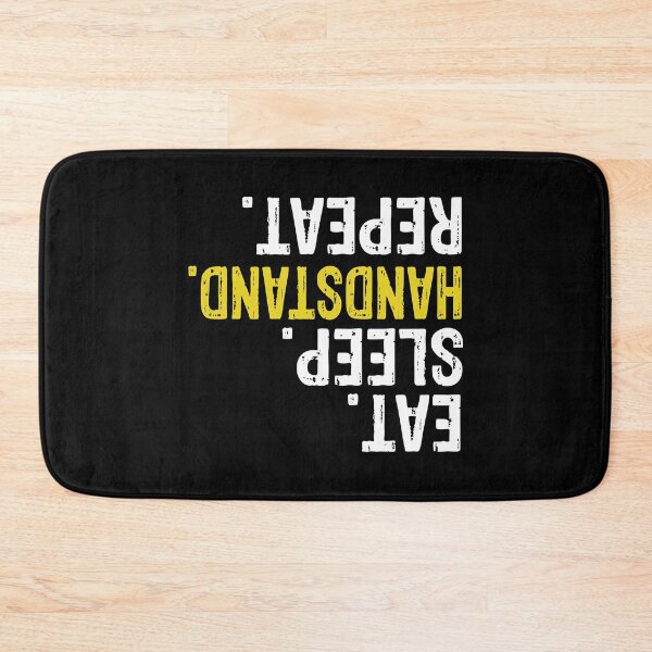 Item preview, Eat Sleep Handstand Repeat Gymnastics designed and sold by levintere.