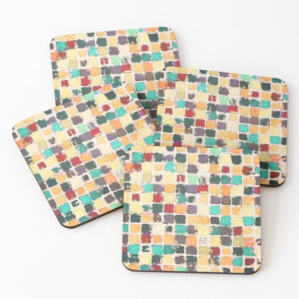Item preview, Colorful Grunge Tiles designed and sold by Phil Perkins.