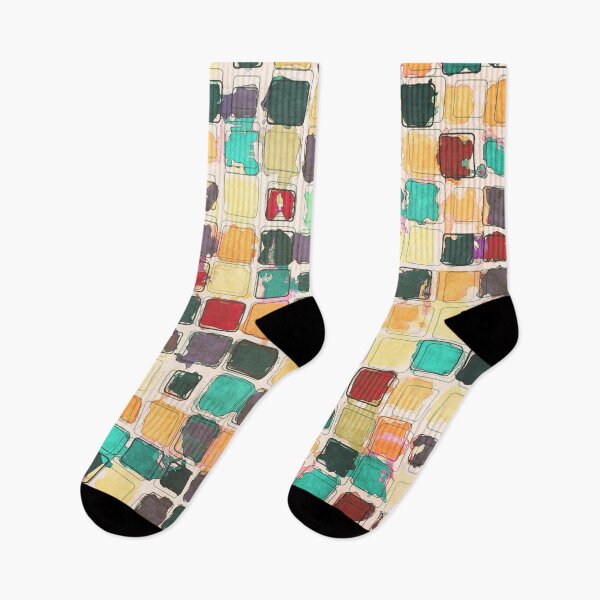 Item preview, Colorful Grunge Tiles designed and sold by Phil Perkins.