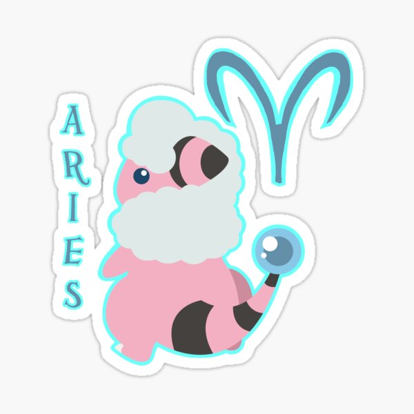 Aries: The Flaaffy Sticker