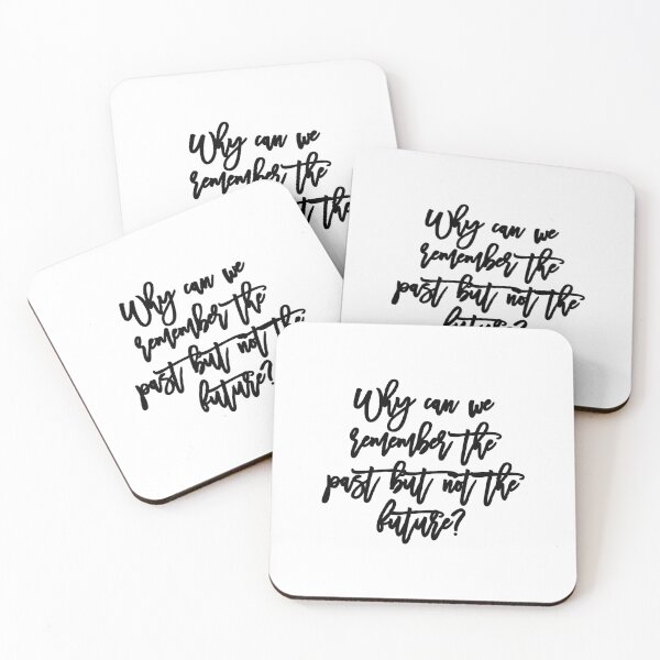 Item preview, Why can we remember the past but not the future? designed and sold by KHOS.