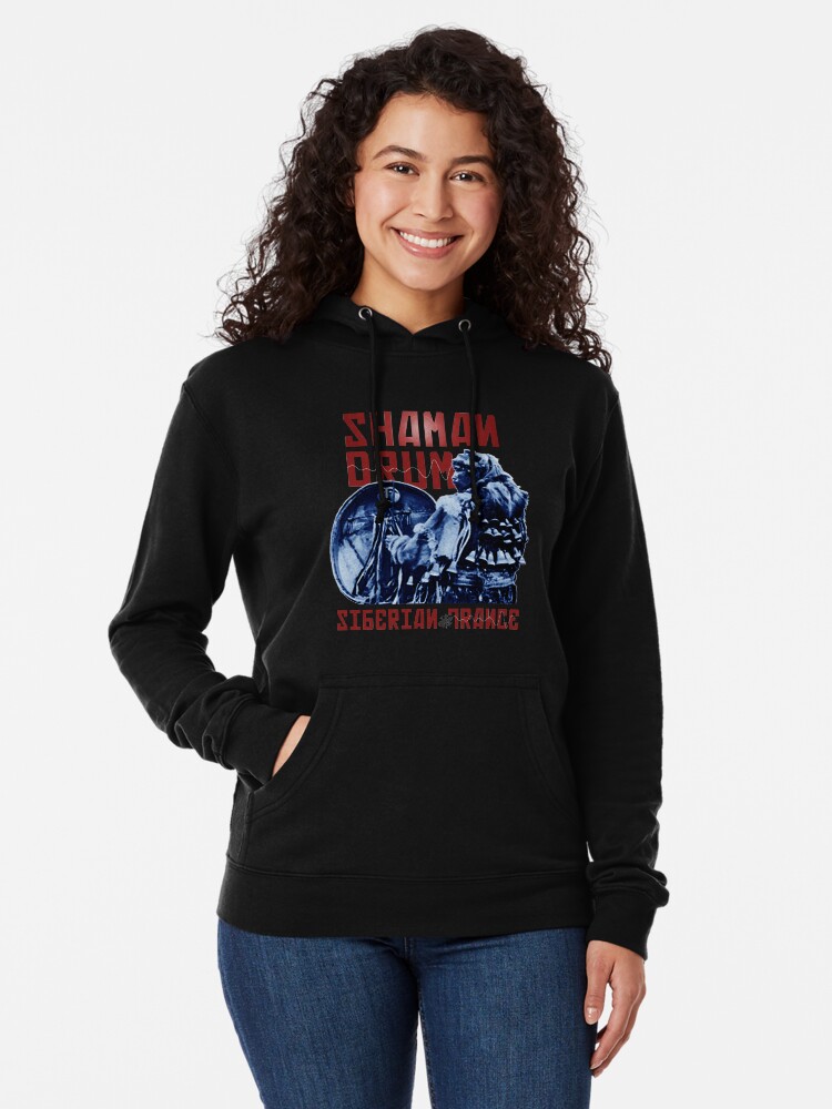 Alternate view of Shaman Drum Siberian Trance Lightweight Hoodie